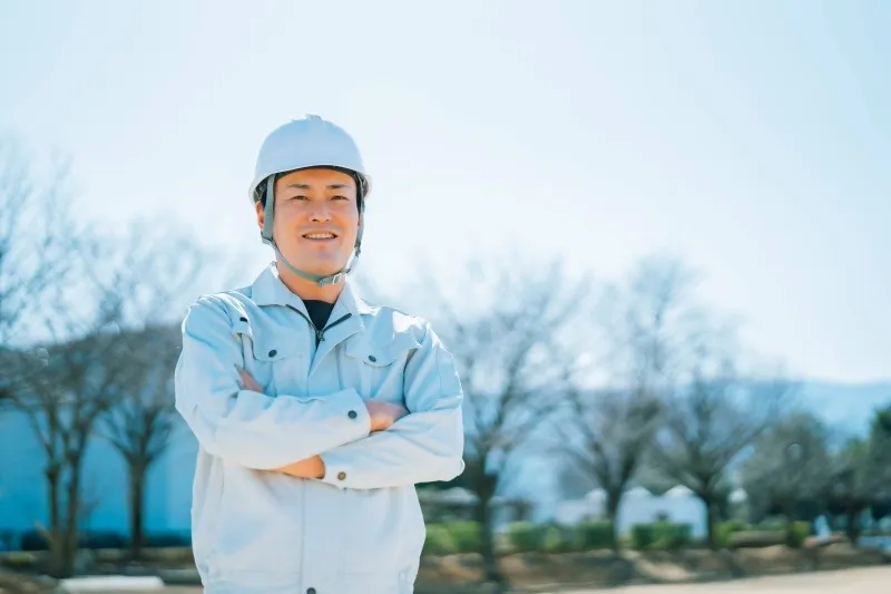 解体現場作業員